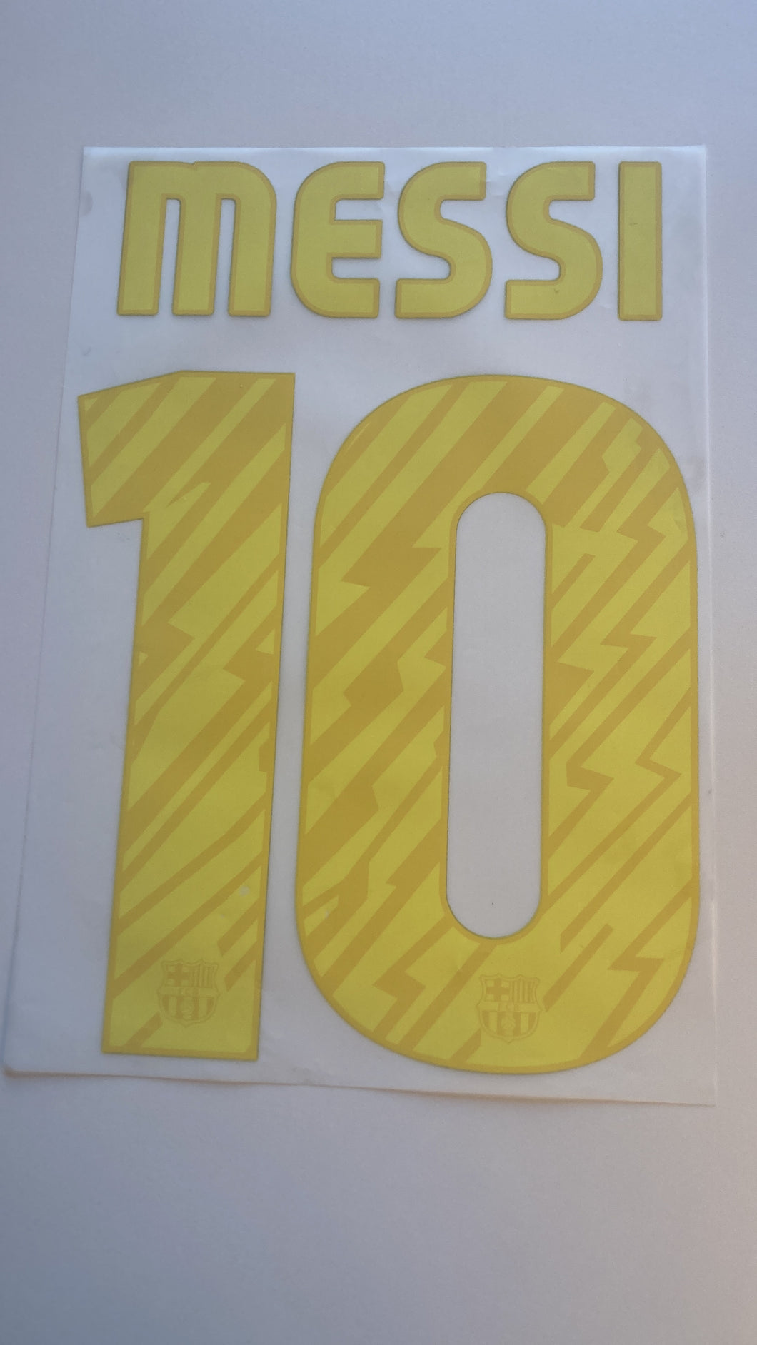 Dorsal 10 Messi FC Barcelona 2010-11