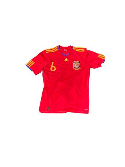 Camiseta selección española 2010 M 6 A. Iniesta