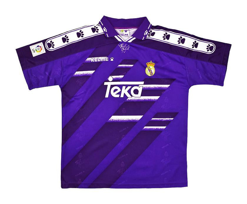 Camiseta visitante Real Madrid 1994-95 10 Laudrup