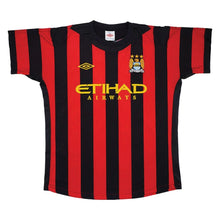Cargar imagen en el visor de la galería, Camiseta visitante  Manchester City 2011-12 XS
