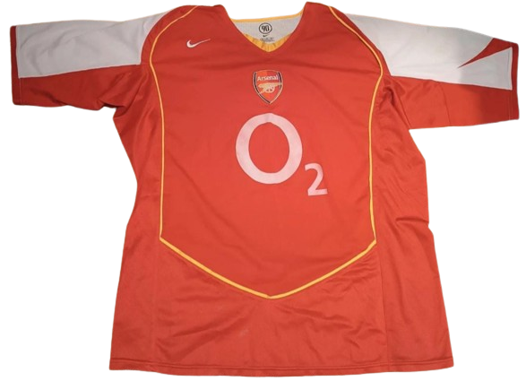 Camiseta Arsenal 2002-03